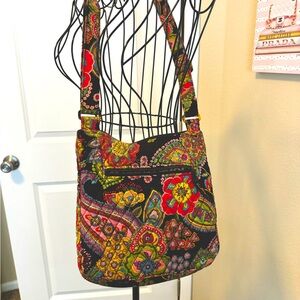 Vera Bradley Vibrant Floral Crossbody Bag